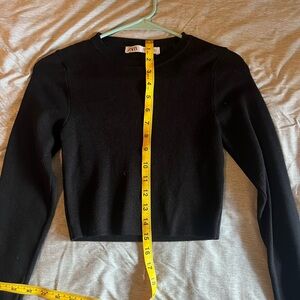 Thick Zara cropped sweater